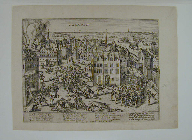 A.0145(027)124; Moord te Naarden door de Spanjaarden, 30 november 1572; prent