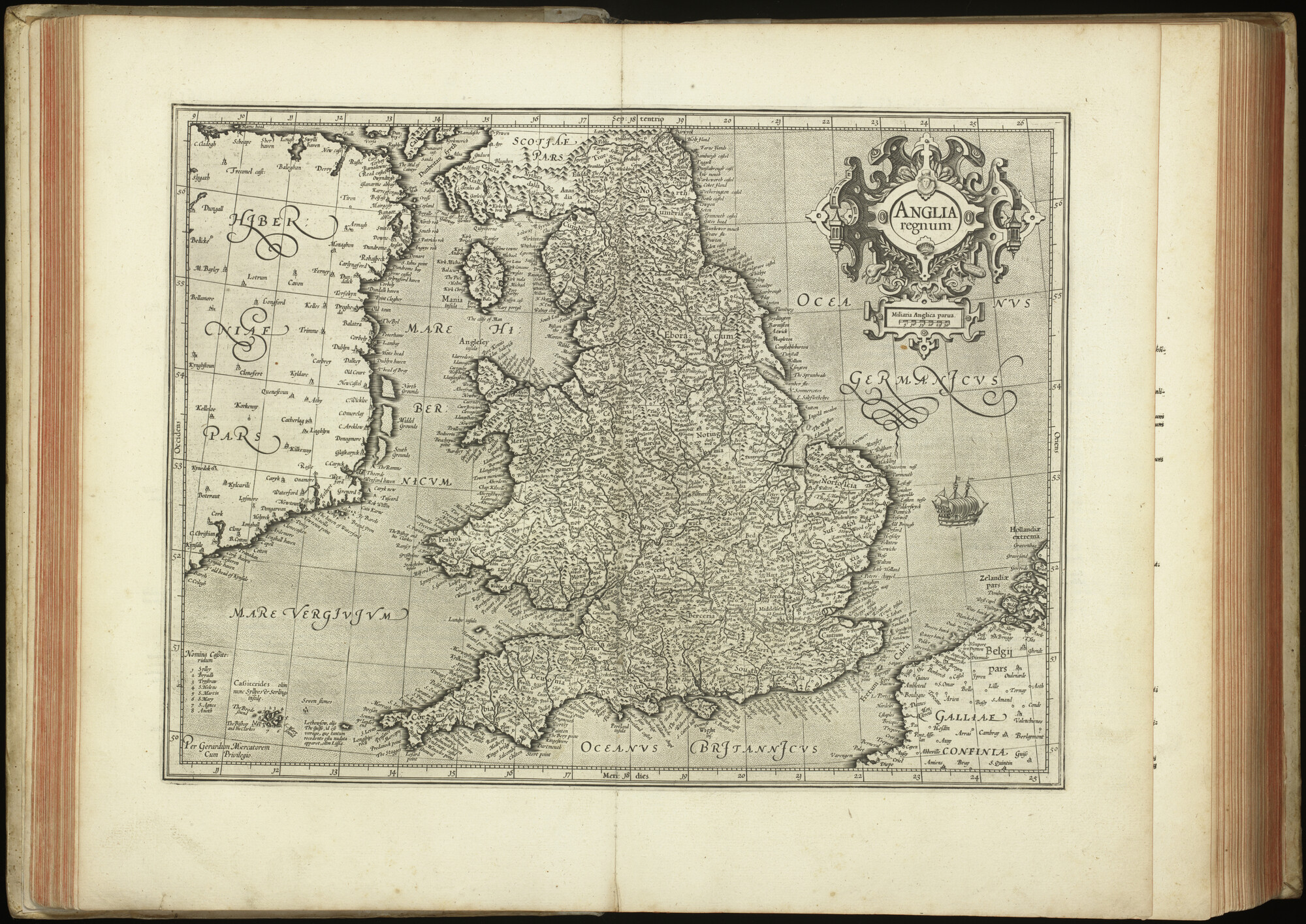 A.0145(227) [kaart 021]; Kaart van Engeland en het Isle of Man; kaart