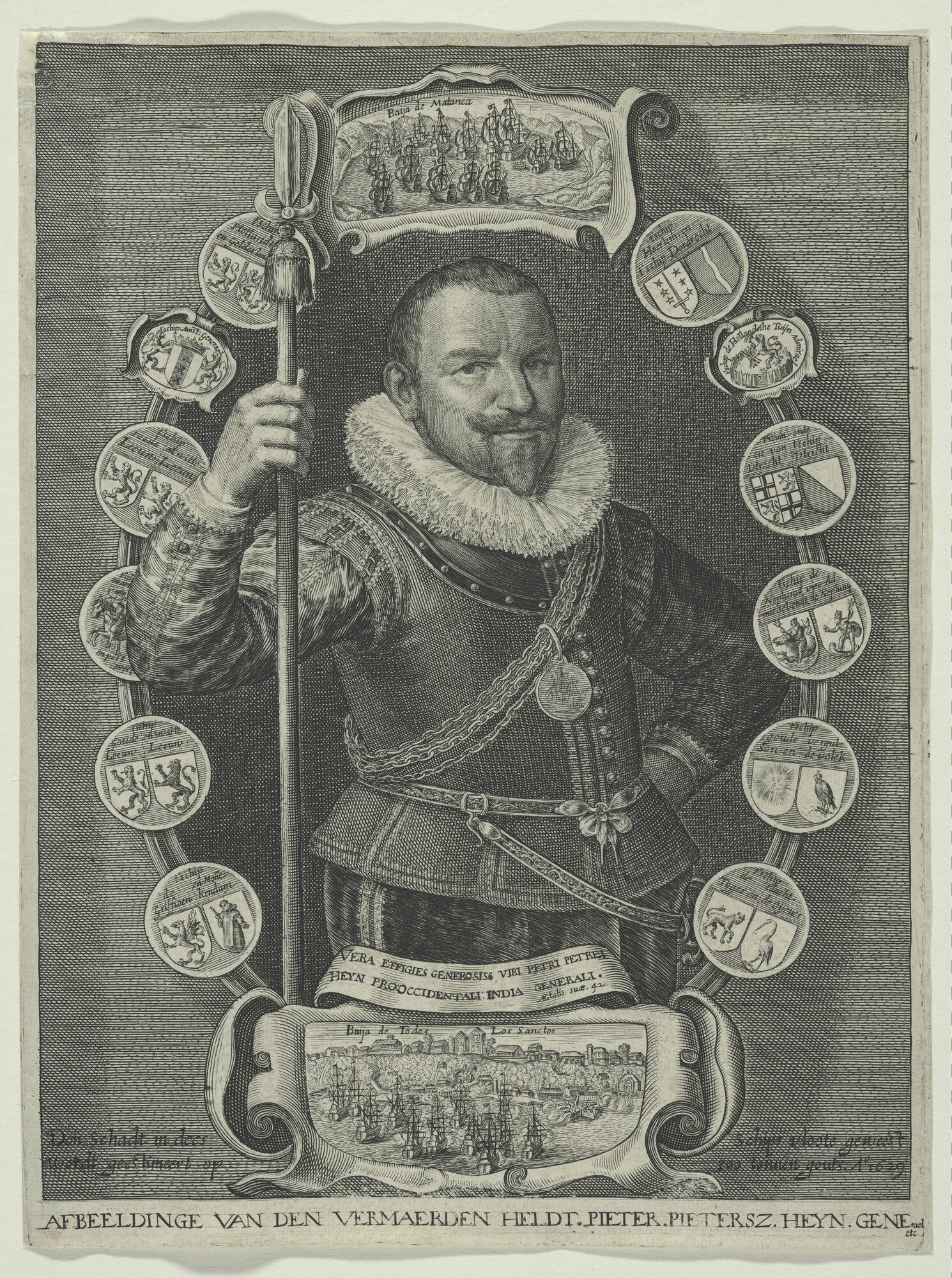 A.1367(05)22; Portret van Piet Pietersz Hein; prent