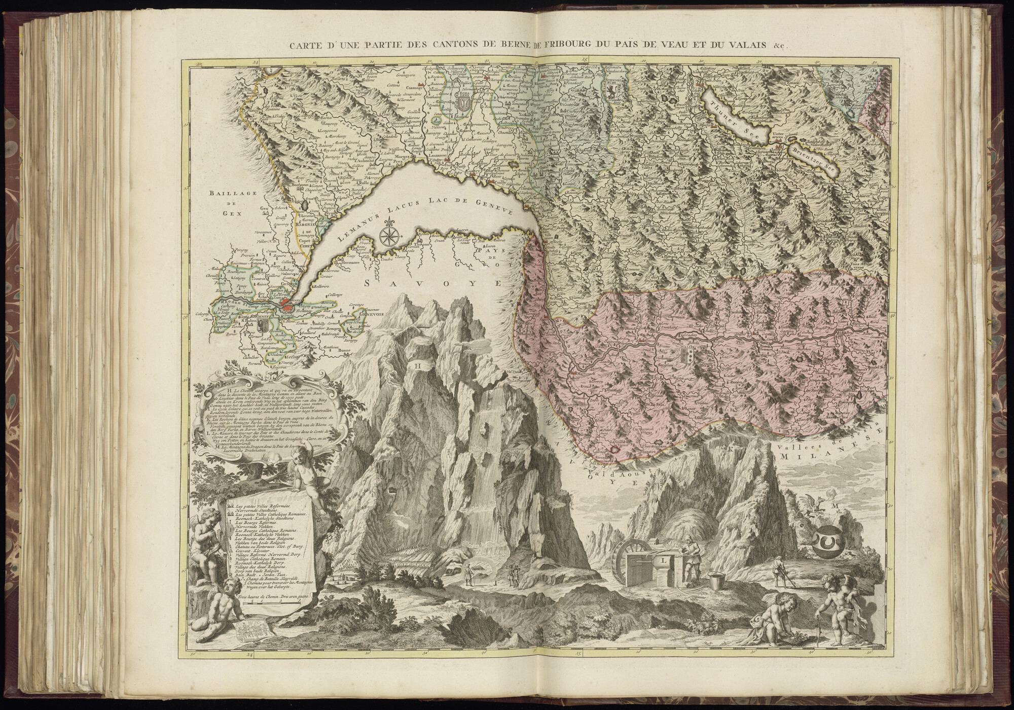 B.0032(028) [kaart 114]; Kaart van Zuidwest-Zwitserland; kaart