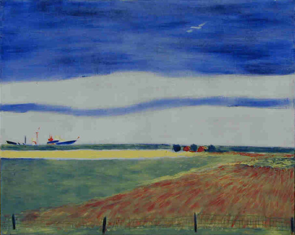 2000.2778; Eemshaven; schilderij