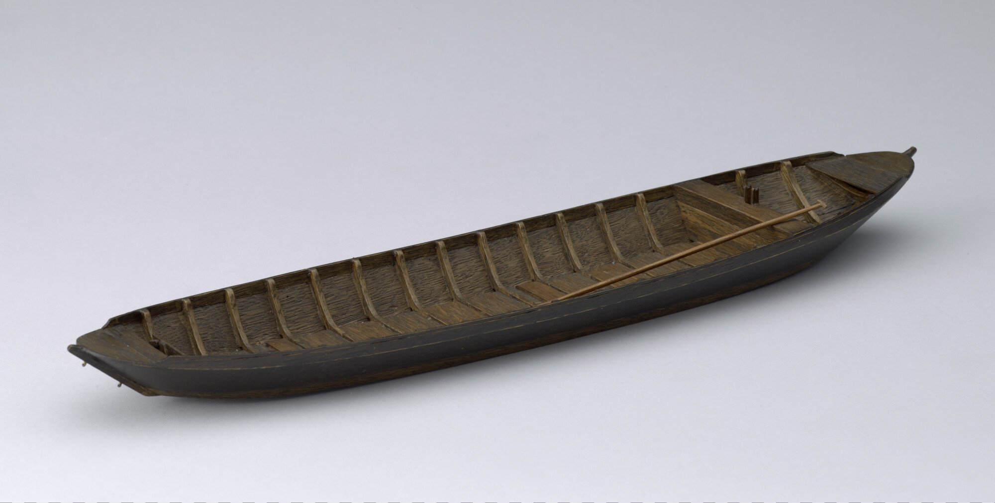 2012.0165; Model van een schietschuit uit Opperdoes; scheepsmodel