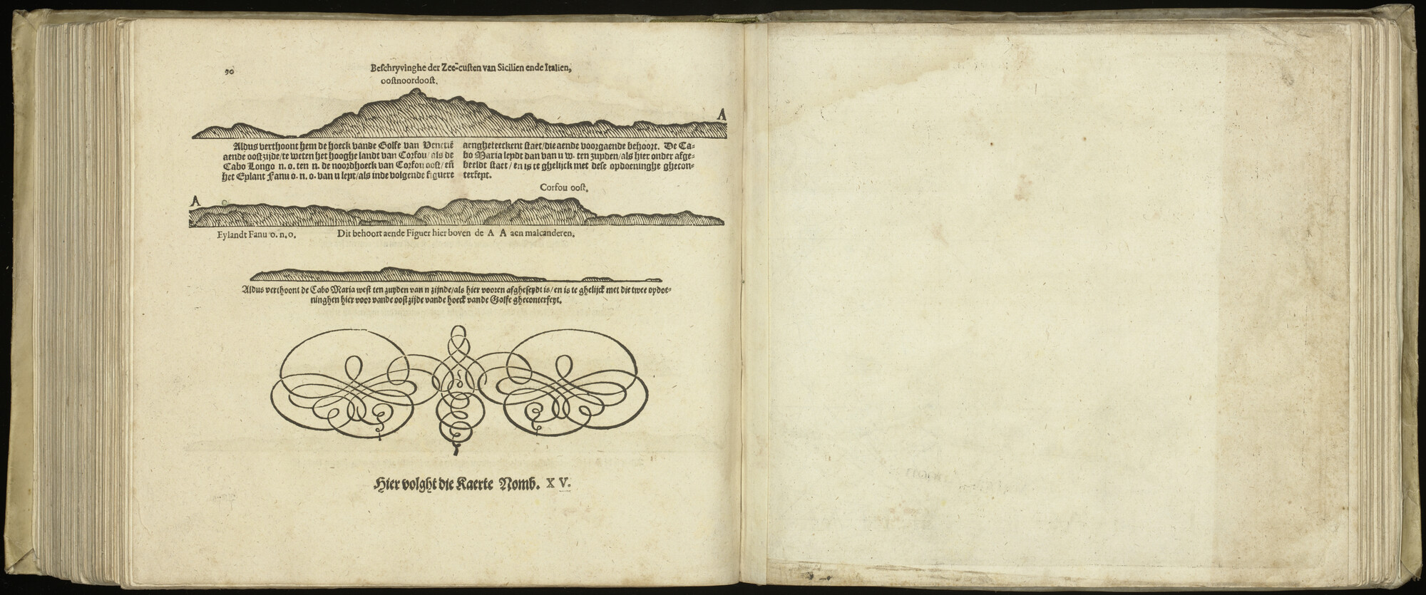 S.2856 [kaart 226]; Beschrijvingen en kustaanzichten van Zuid-Italië; kaart