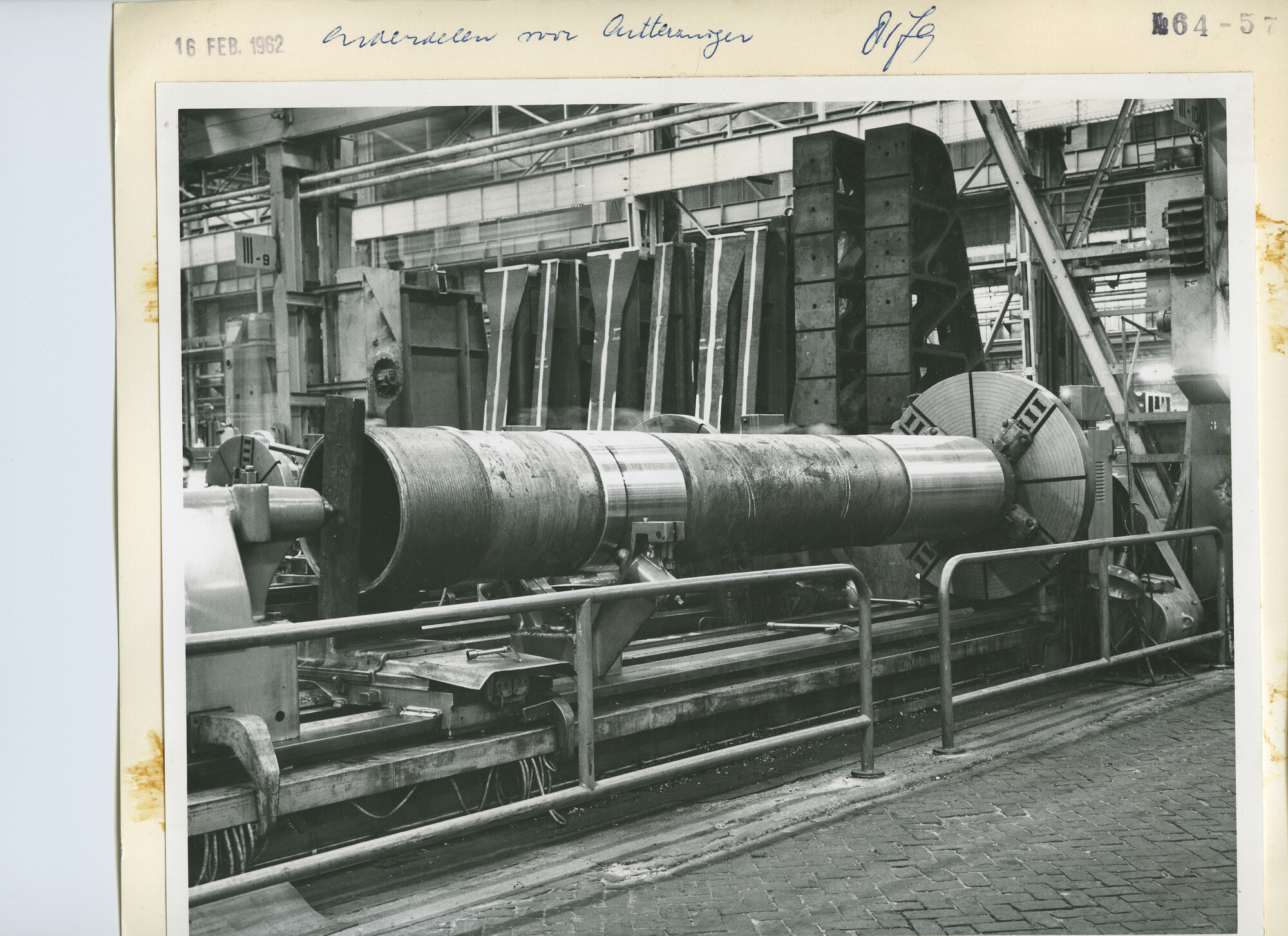 S.5444(3837)02; Onderdelen voor een cutterzuiger; foto