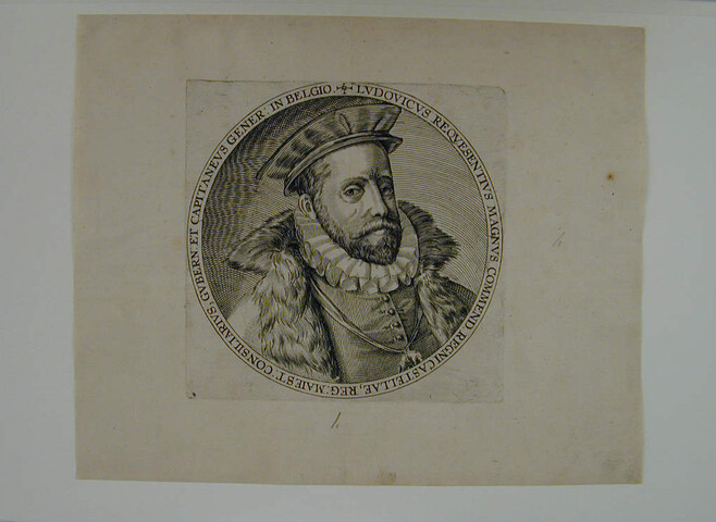 A.0145(027)132; Portret van Don Luis de Requesens, omstreeks 1573; prent