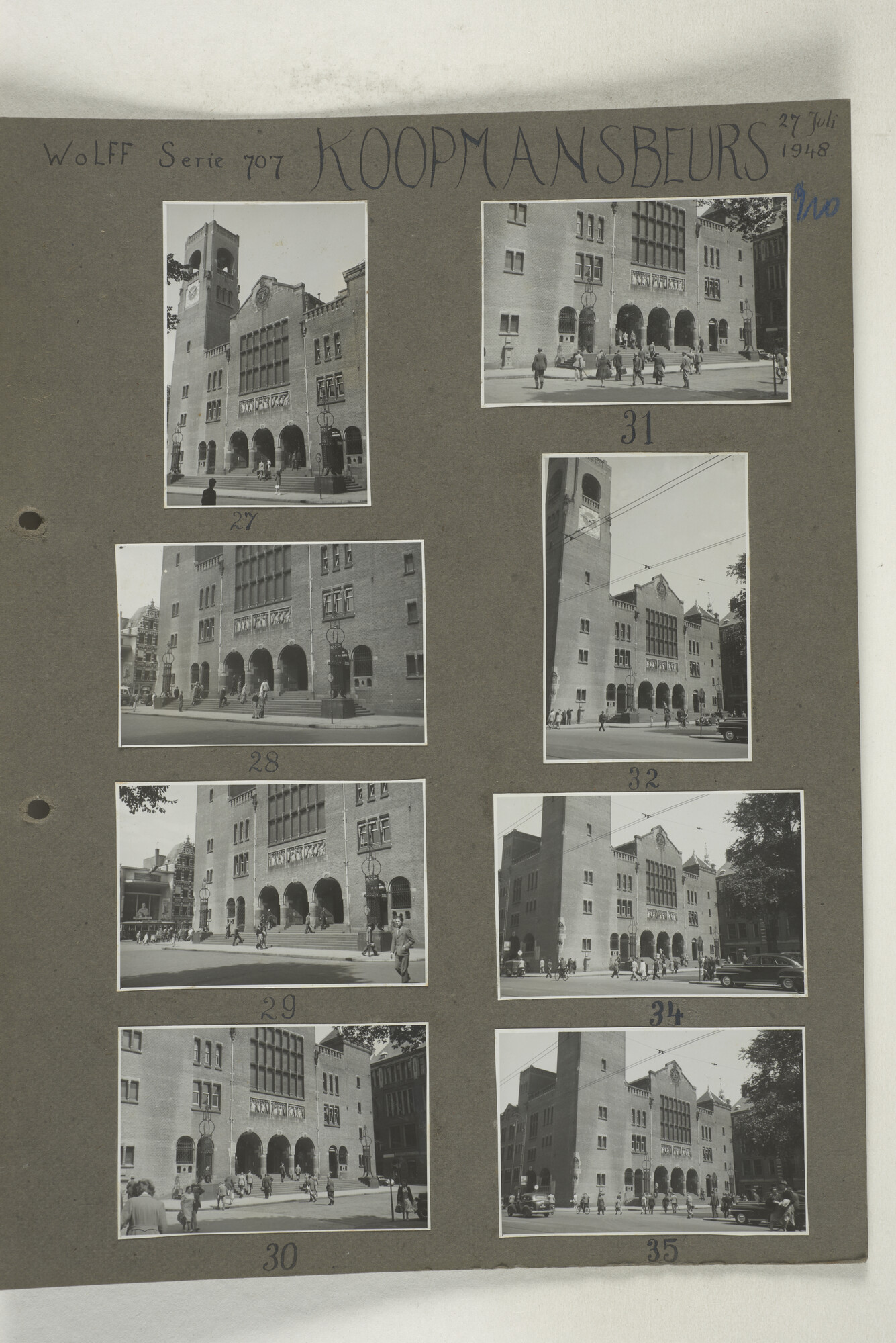 1998.2180; Omslag met een grote hoeveelheid proef foto's gemaakt in opdracht van de Gemeente Handelsinrichtingen in Amsterdam en de Koninklijke Hollandsche Lloyd te Amsterdam.; omslag