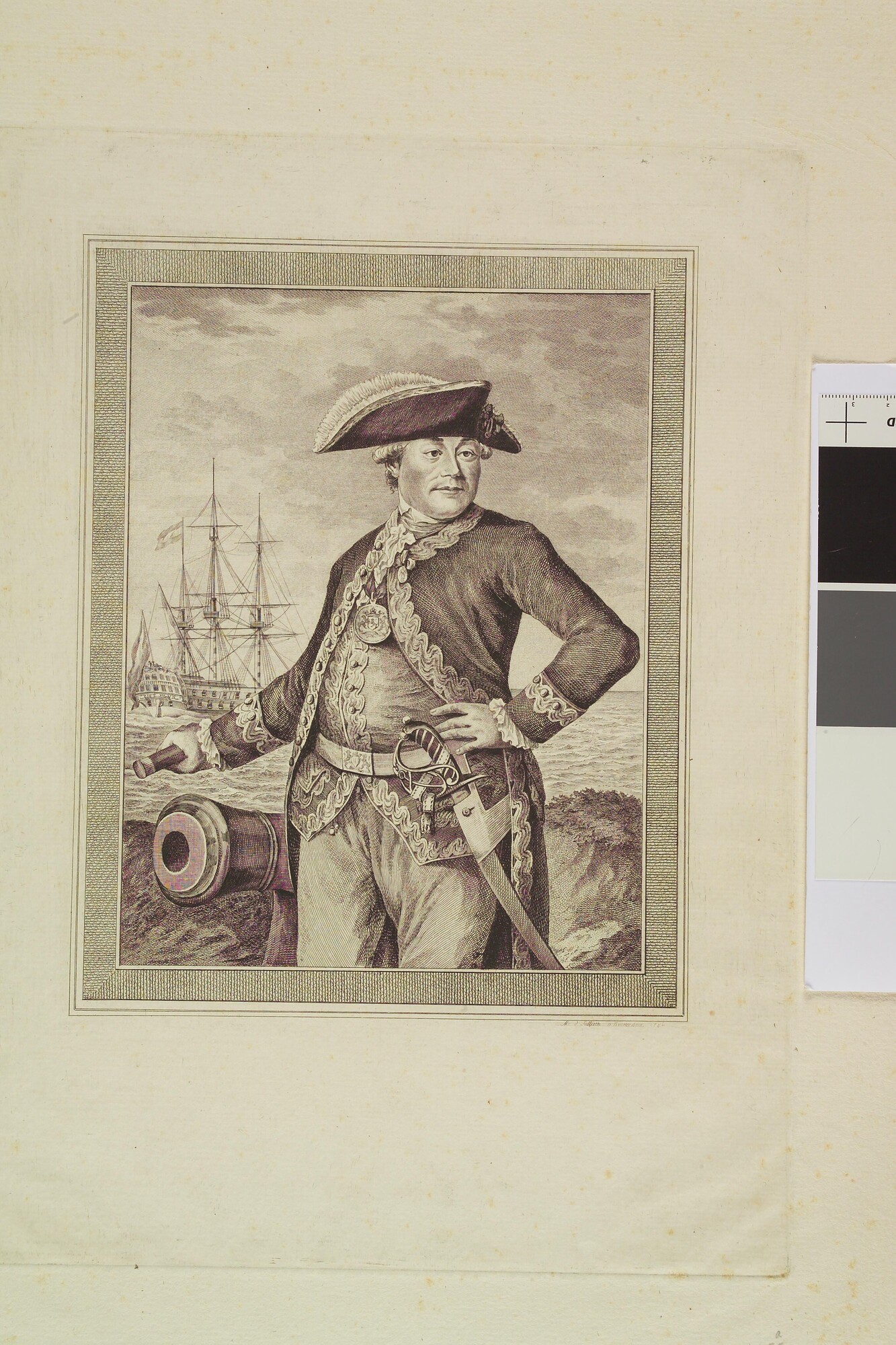 A.0145(179)5 [nr 0001]; Portret van Willem van Braam; prent