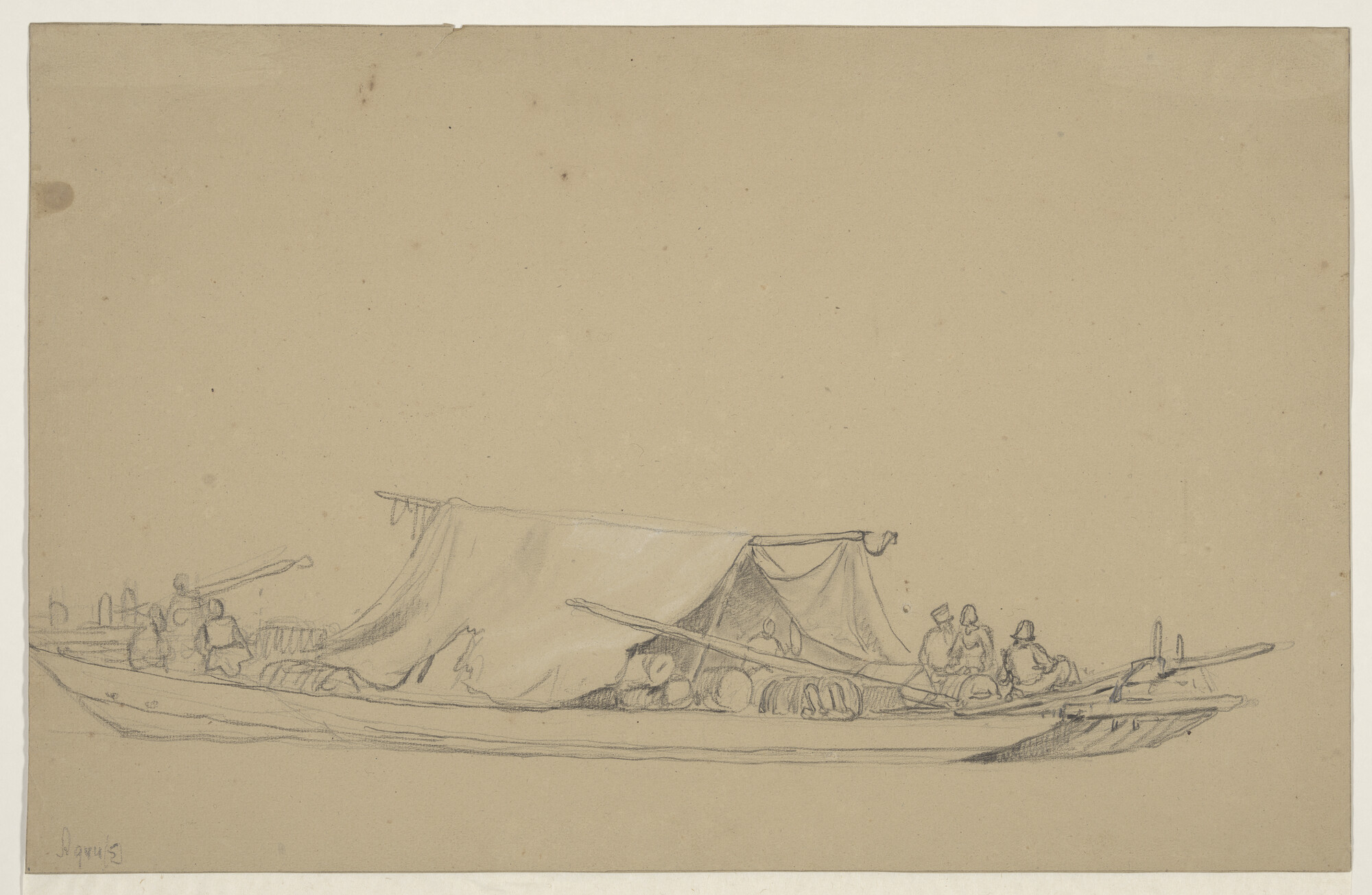 A.0944(05)10; Een pont; tekening