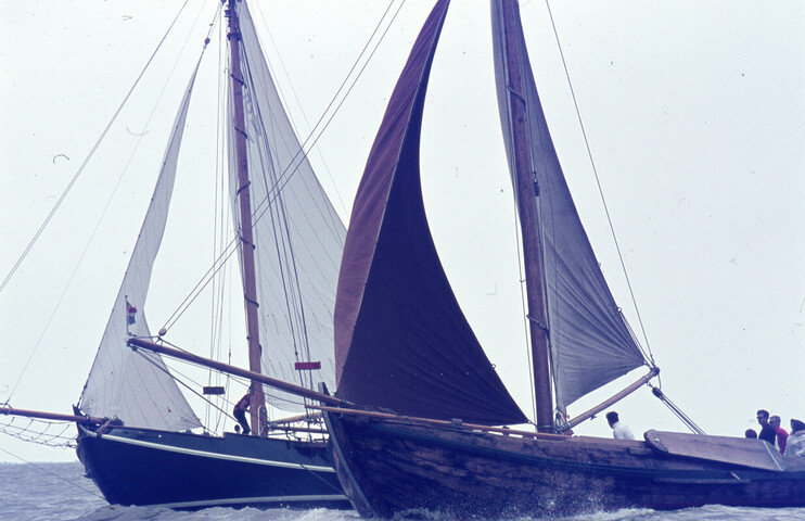 2013.0997; Dia van de vlootschouw Hoorn - Enkhuizen; kleurendia