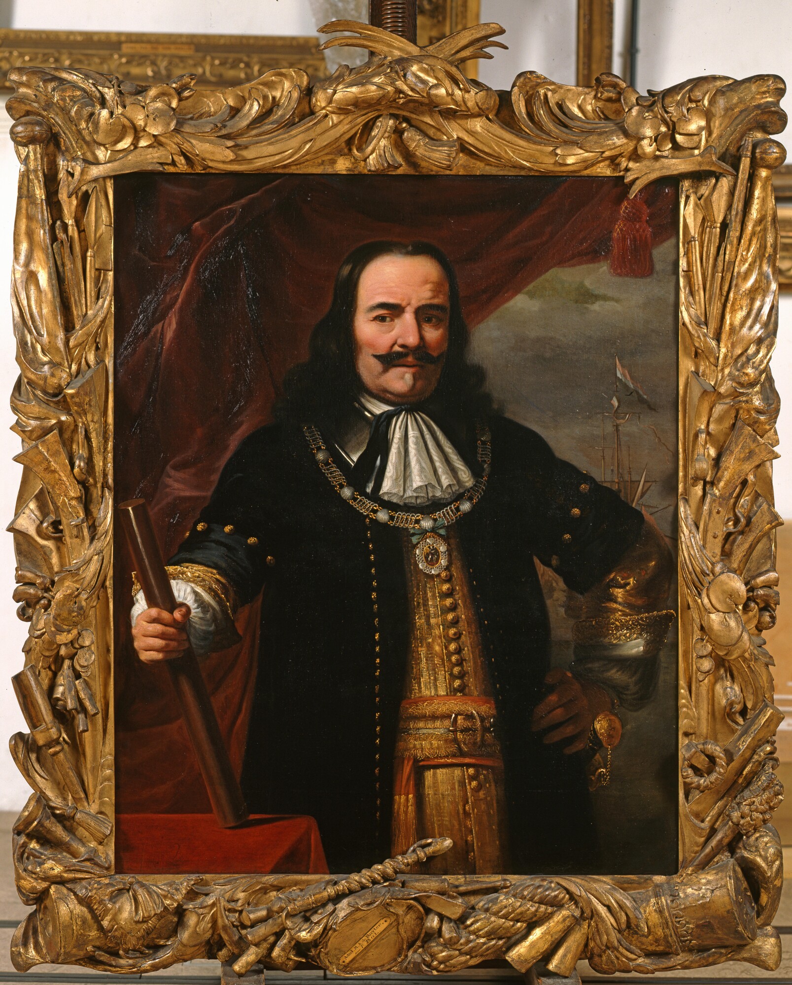 1991.0210; Portret van Michiel Adriaensz. de Ruyter; schilderij