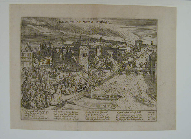A.0145(027)148; Moord te Maastricht, 20 oktober 1576; prent