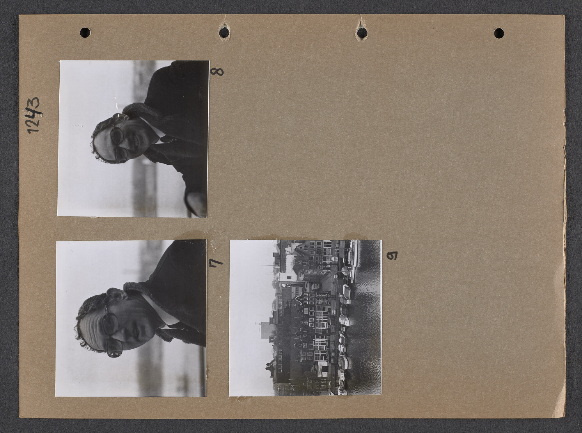 S.9102(32); Multomap met foto's door Ben Burgers, samengesteld door de Vereniging De Amsterdamsche Haven; foto