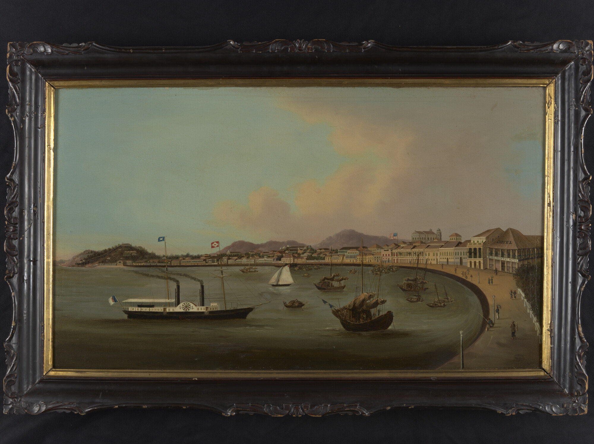A.1947(01); De rede van Macao; schilderij