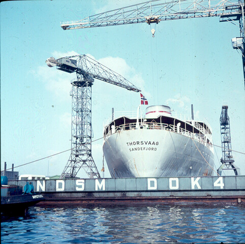 S.9100(0620); NDSM te Amsterdam; diapositief