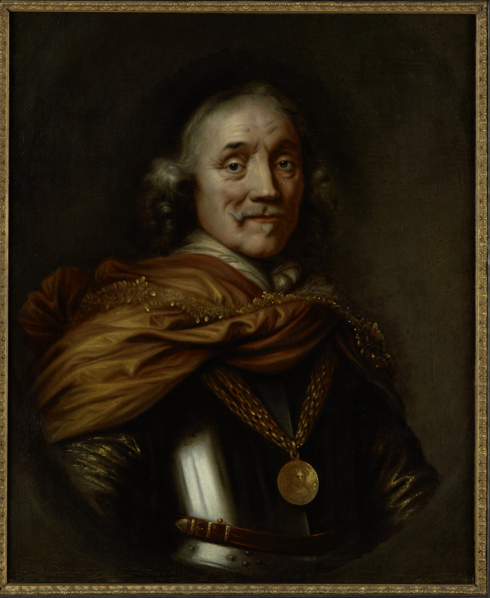 A.1685; Portret van luitenant-admiraal Maarten Harpertsz. Tromp; schilderij