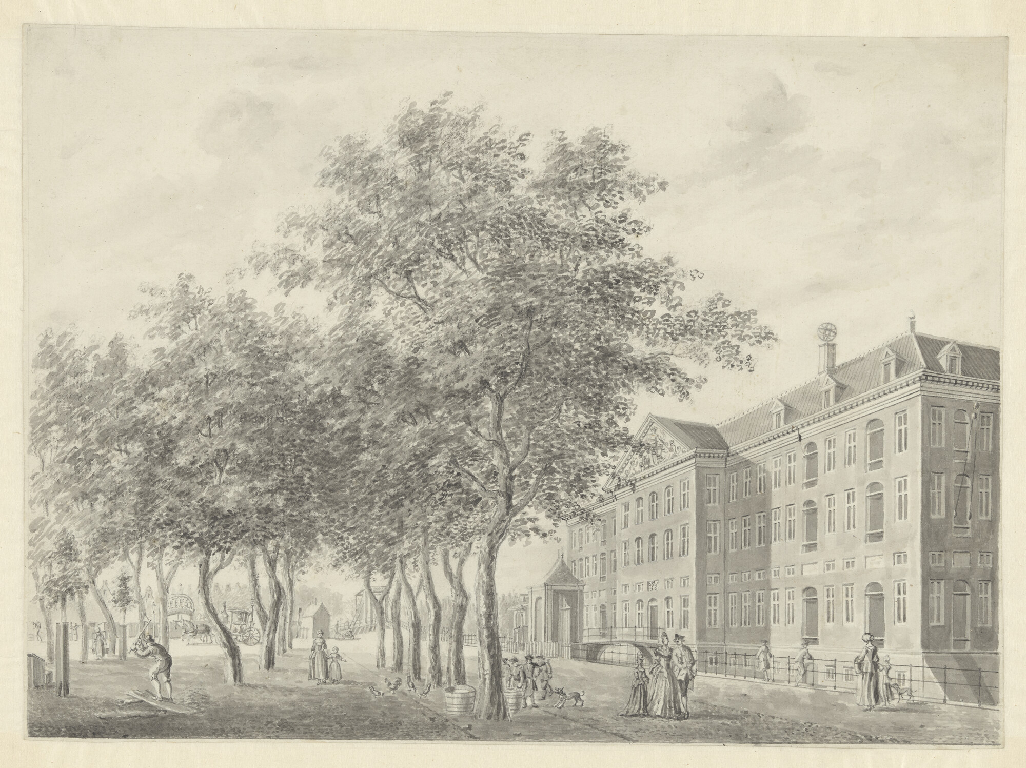 A.3283(01); 's Lands Zeemagazijn; tekening