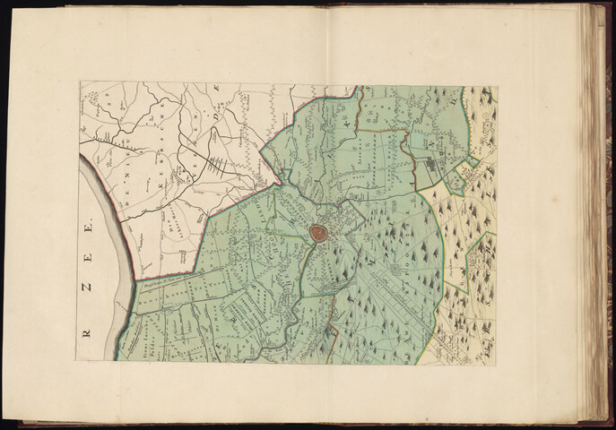 B.0032(032) [kaart 028]; Kaart van Nederland; kaart