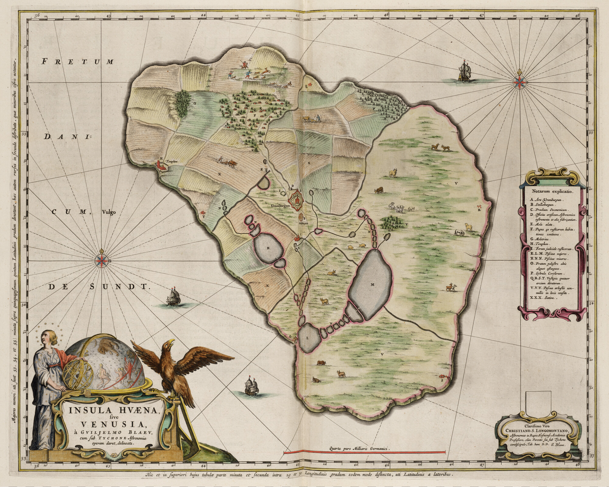 S.1034(01) [kaart 031]; Kaart van het eiland Hven; landkaart