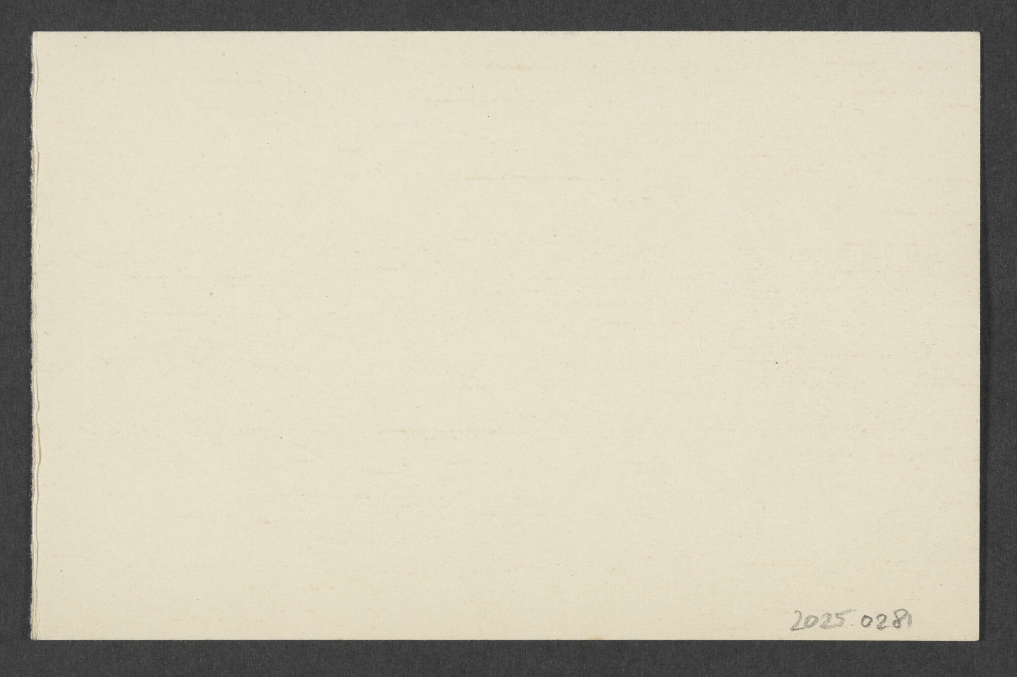 2025.0281; Zwart-witte prentbriefkaart van het passagiersschip ss. Volharding VII; prentbriefkaart