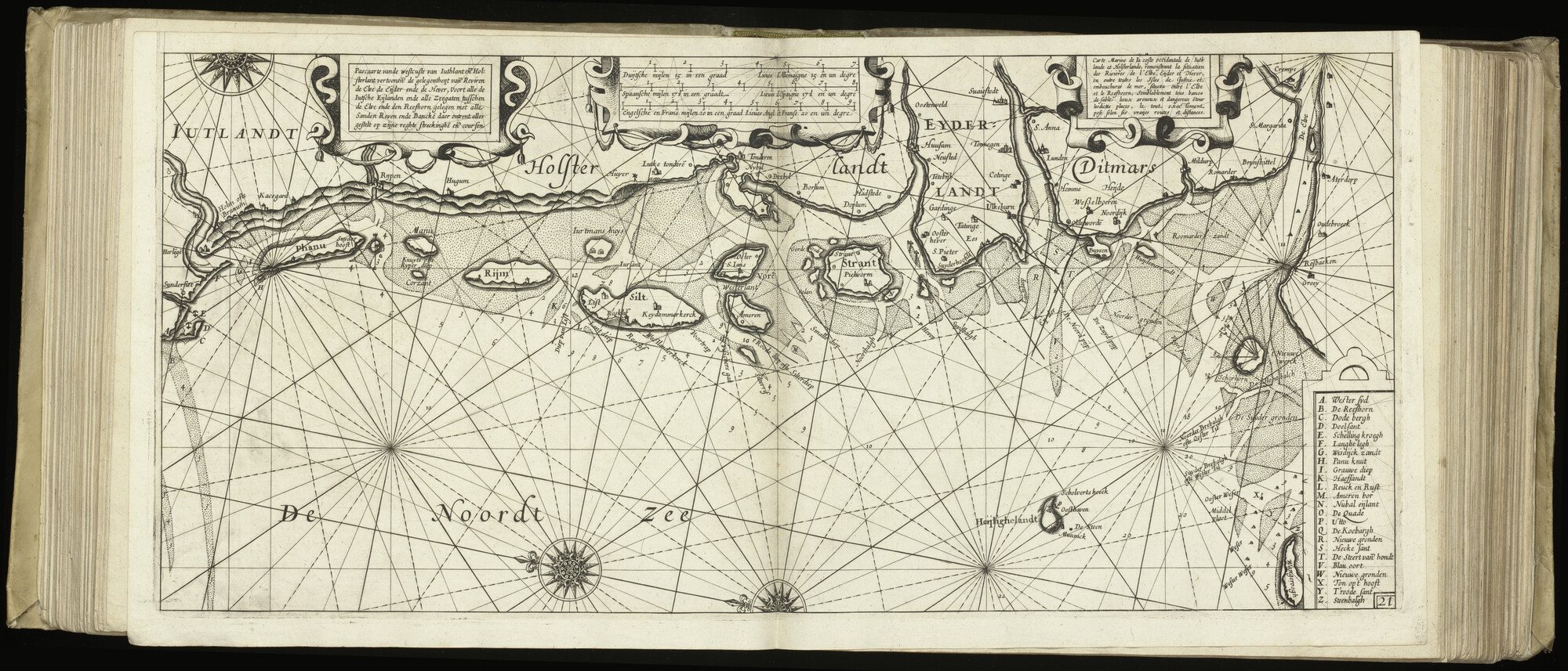 S.2856 [kaart 081]; Kaart van de kusten van Noordwest-Duitsland en West-Denemarken; kaart