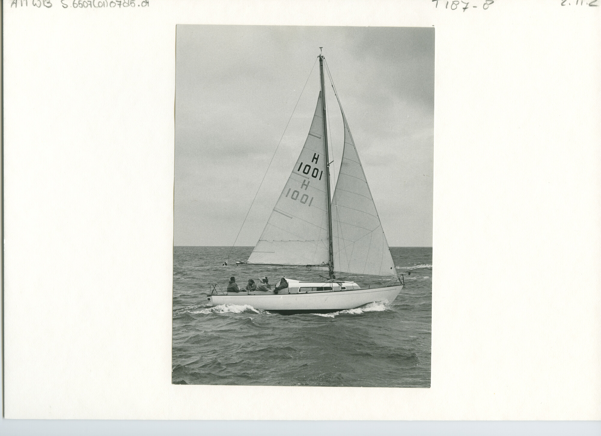 S.6507(01)0785.04; Foto van de Hoek van Holland-Harwich race 1966; fotoreportage
