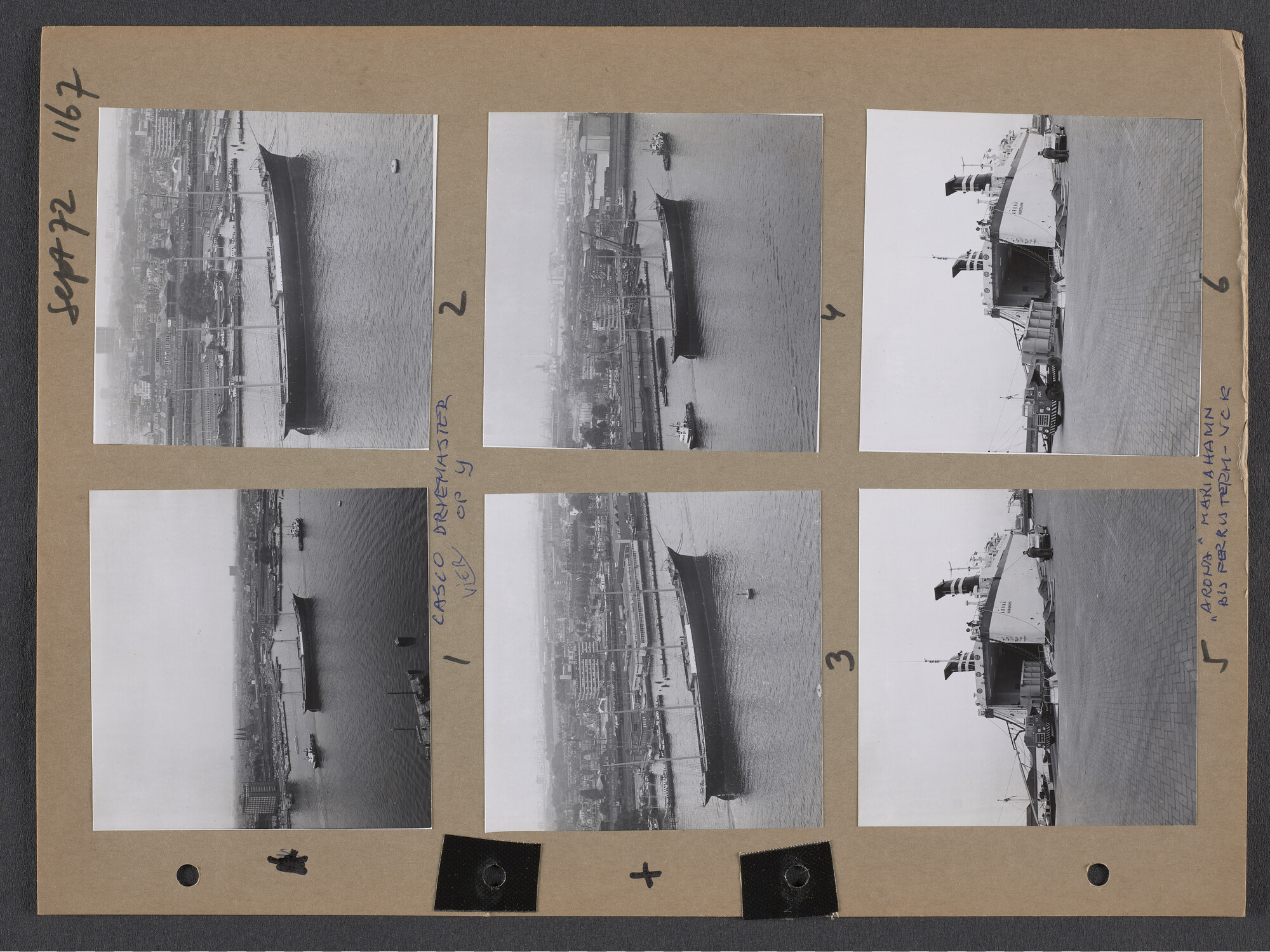 S.9102(30); Multomap met foto's door Ben Burgers, samengesteld door de Vereniging De Amsterdamsche Haven; foto