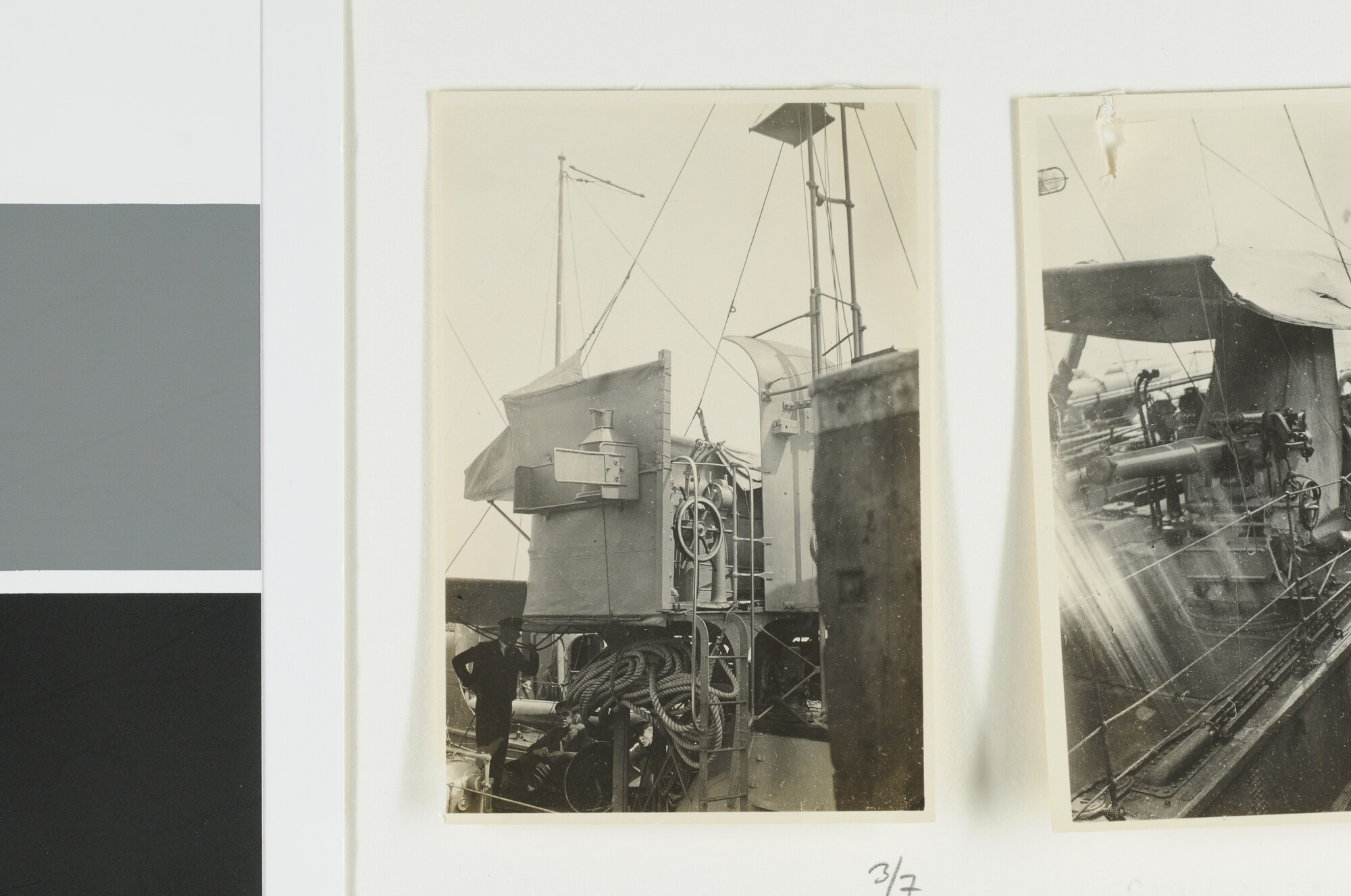 A.2867(03)005; De torpedoboten Hr.Ms. 'G 13' en 'G 16' afgemeerd aan de kade te Rotterdam; fotoreportage