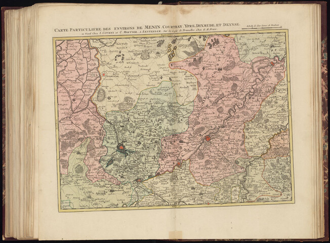 B.0032(033) [kaart 065]; Kaart van West-België; kaart