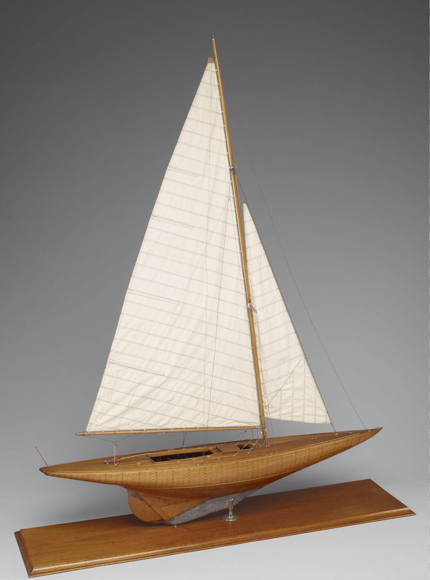 S.0682; Model van het 6-meter jacht Admiraal de Ruijter; scheepsmodel