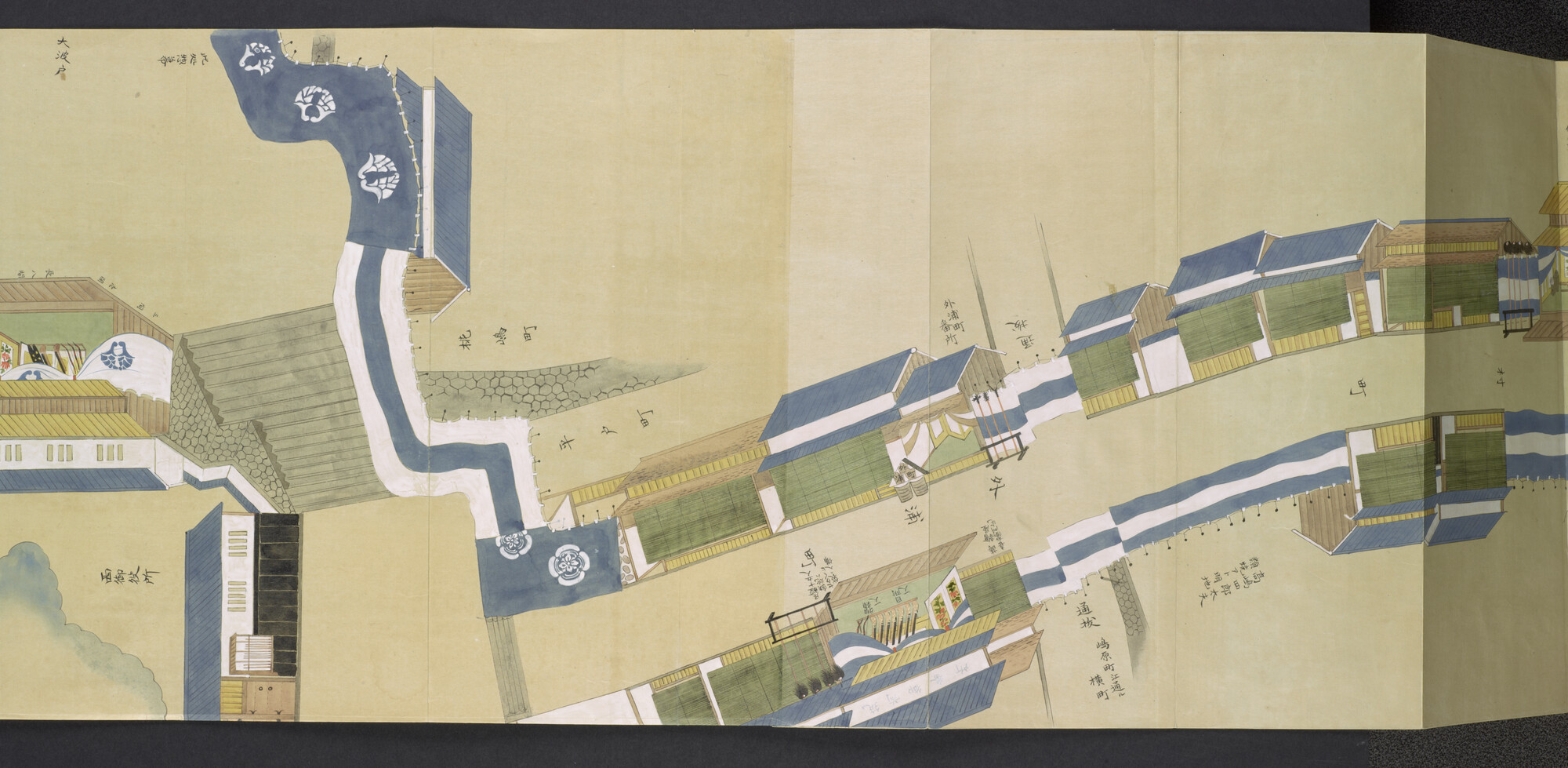 A.1871(1); Het overbrengen van de brief van Koning Willem II aan de Keizer van Japan in 1844; tekening
