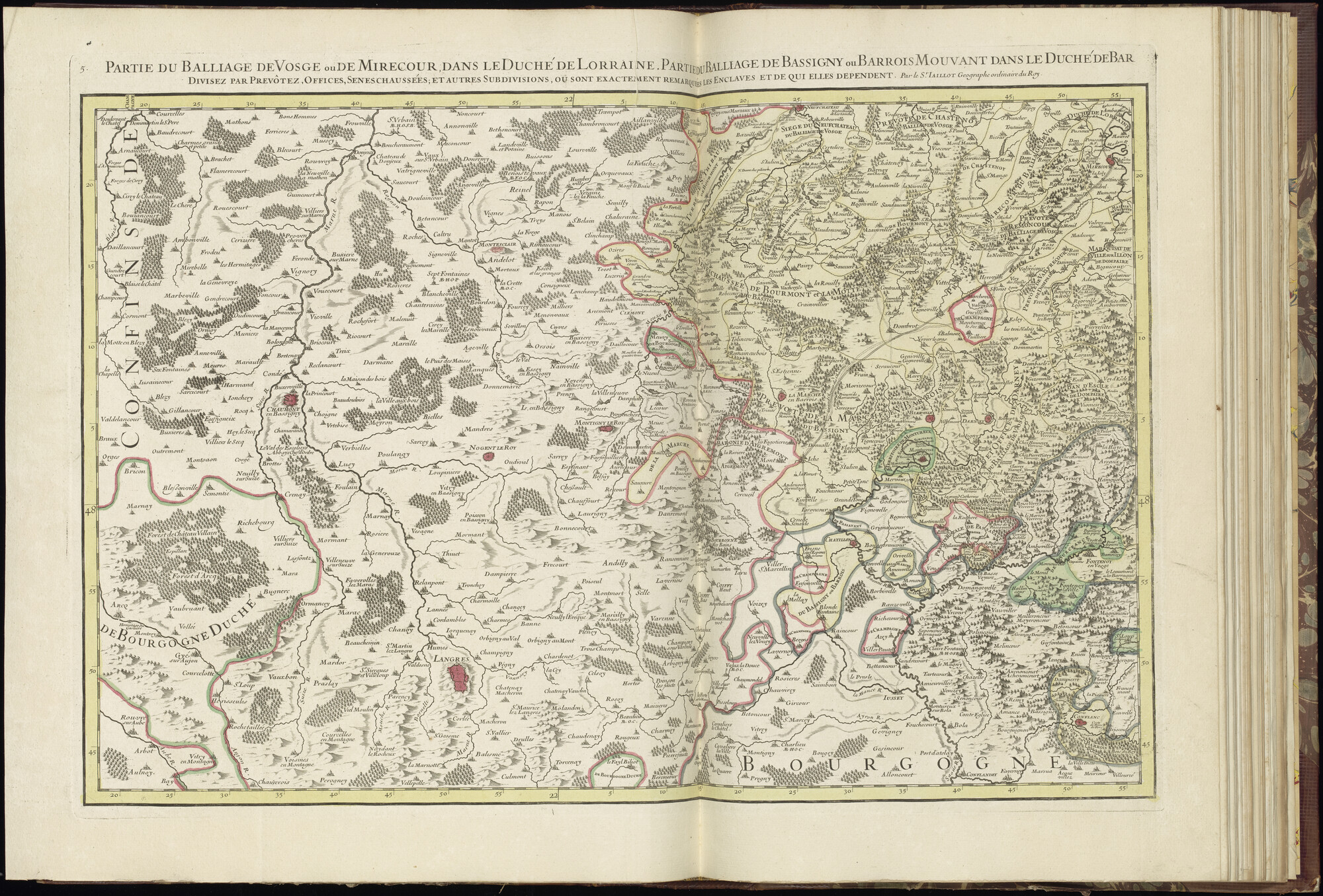 B.0032(027) [kaart 052]; Kaart van Noordoost-Frankrijk; kaart