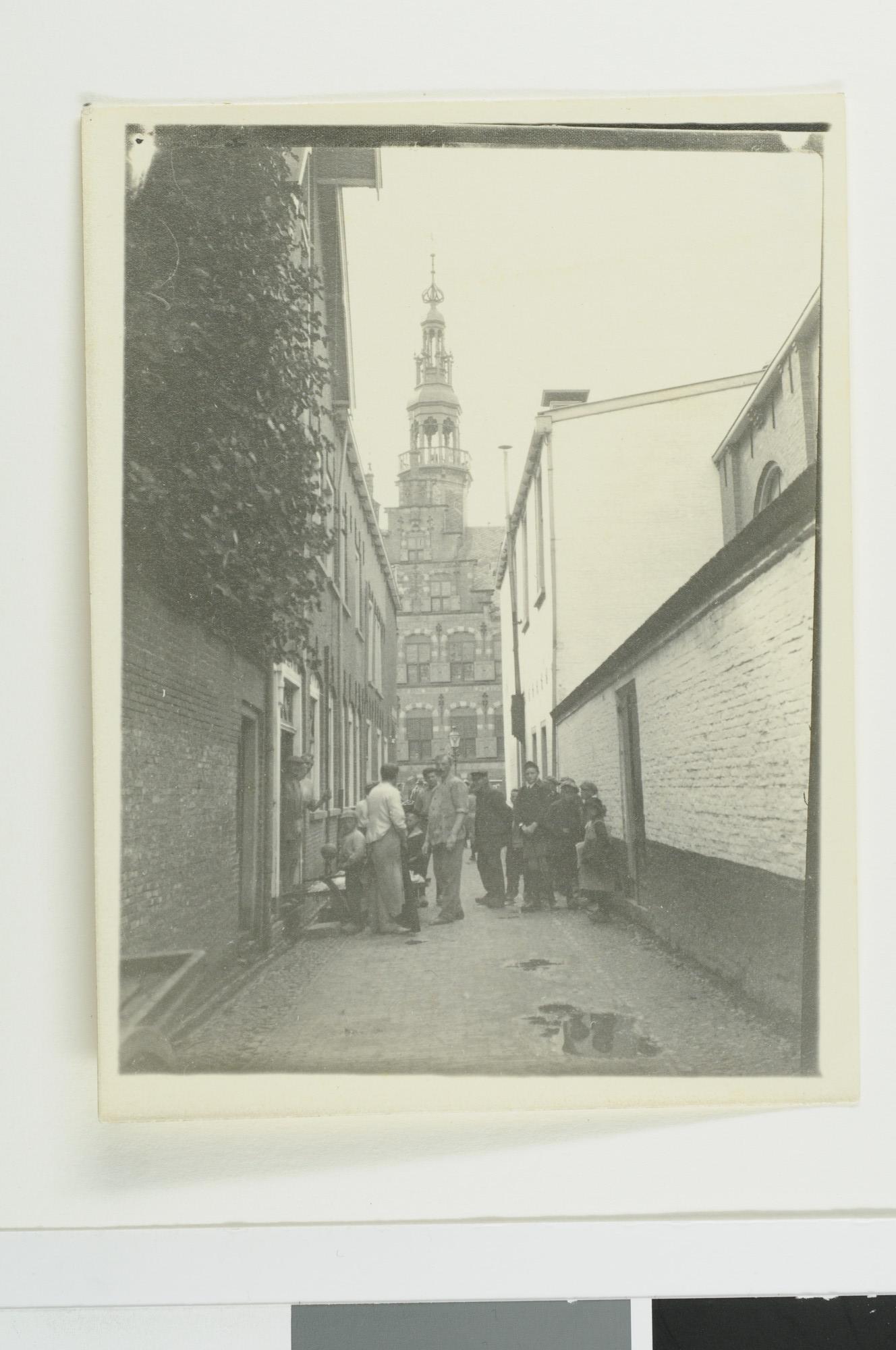 S.5707(04); Vier foto's van een zeiltocht rond de Zuiderzee en door Friesland omstreeks 1910; fotoreportage
