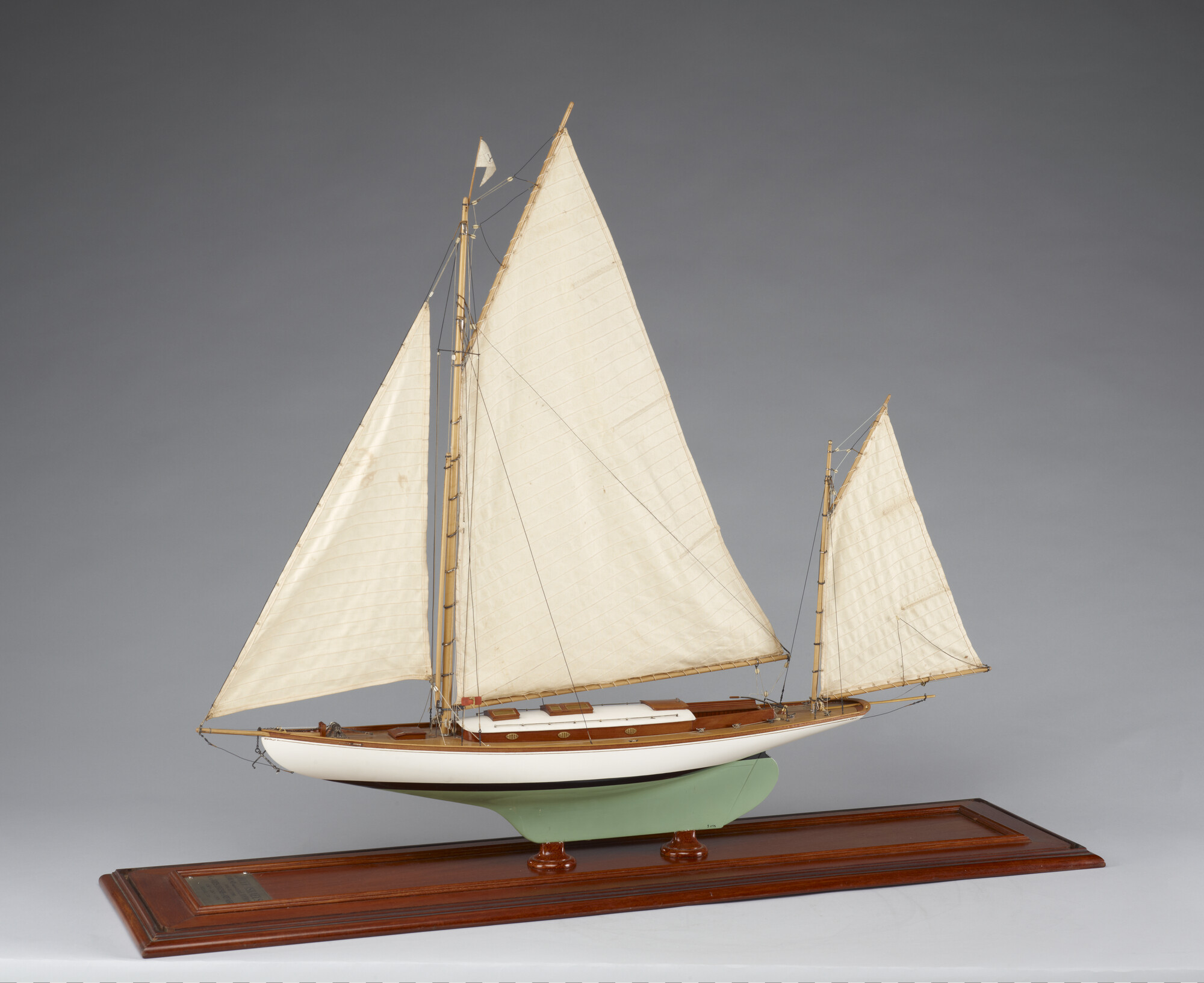 S.4772; Model van de yawl Jozef Israëls; scheepsmodel