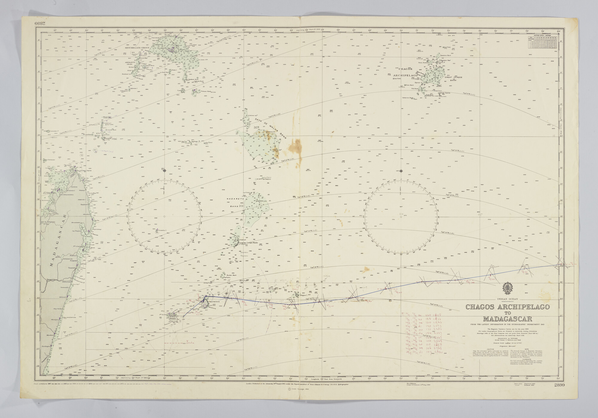 2019.1057-62; Chagos Archipelago to Madagascar; kaart