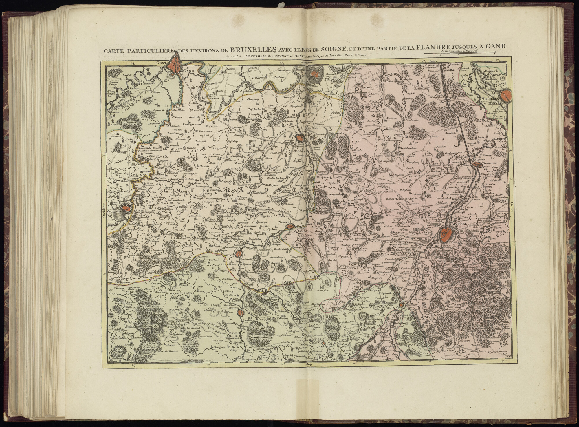 B.0032(033) [kaart 066]; Kaart van Centraal-België; kaart