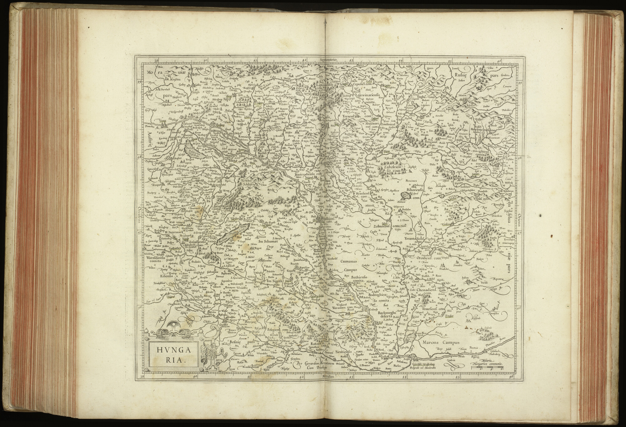 A.0145(227) [kaart 123]; Kaart van het stroomgebied van de Donau; kaart