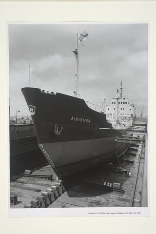 S.5219(12)0290; Foto's van de proeftocht tanker ms. 'Airismaa'; fotoreportage