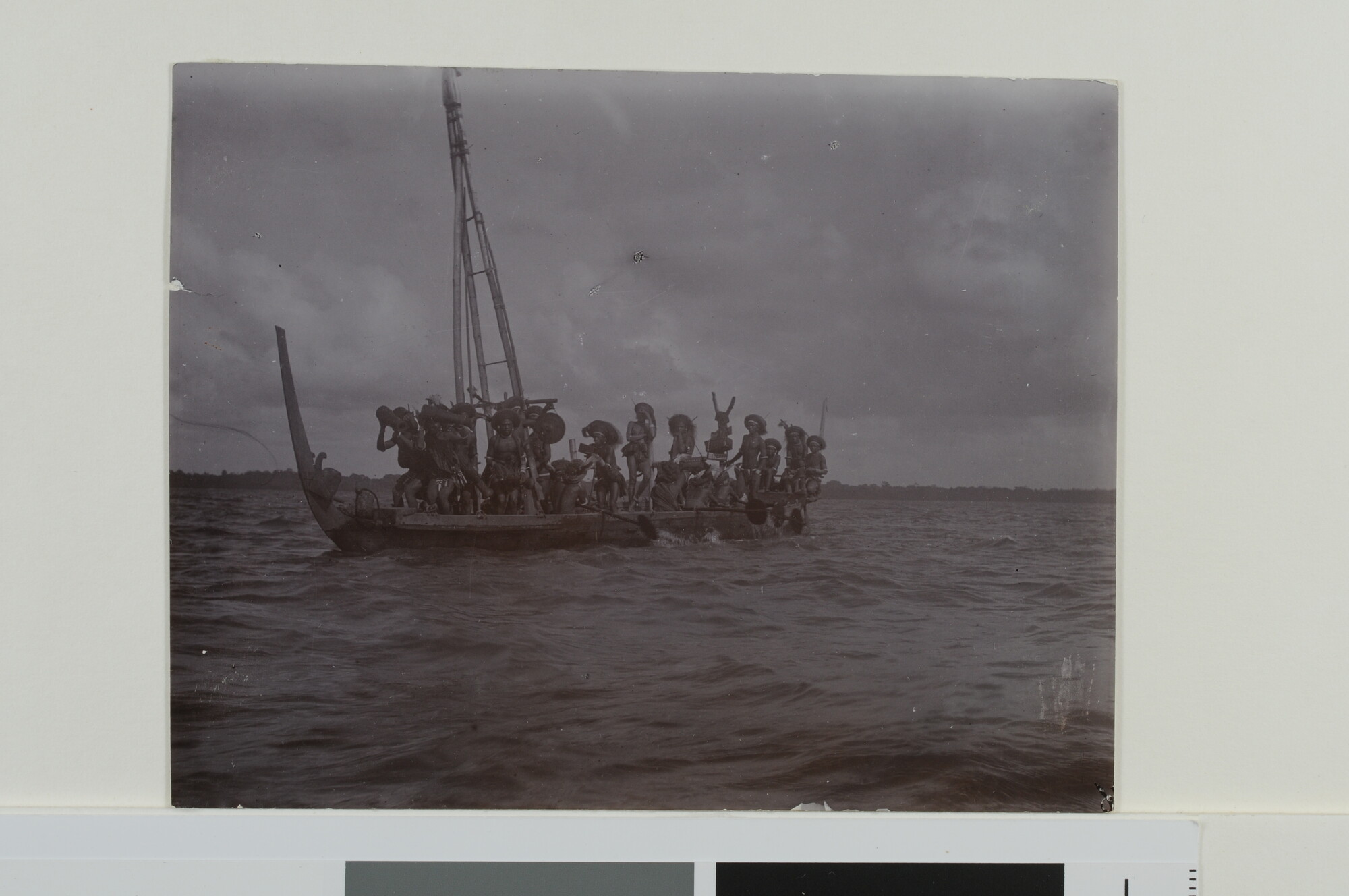 1997.1091; Fotos van het onthaal van de resident door de bewoners van de [...]; fotoreportage