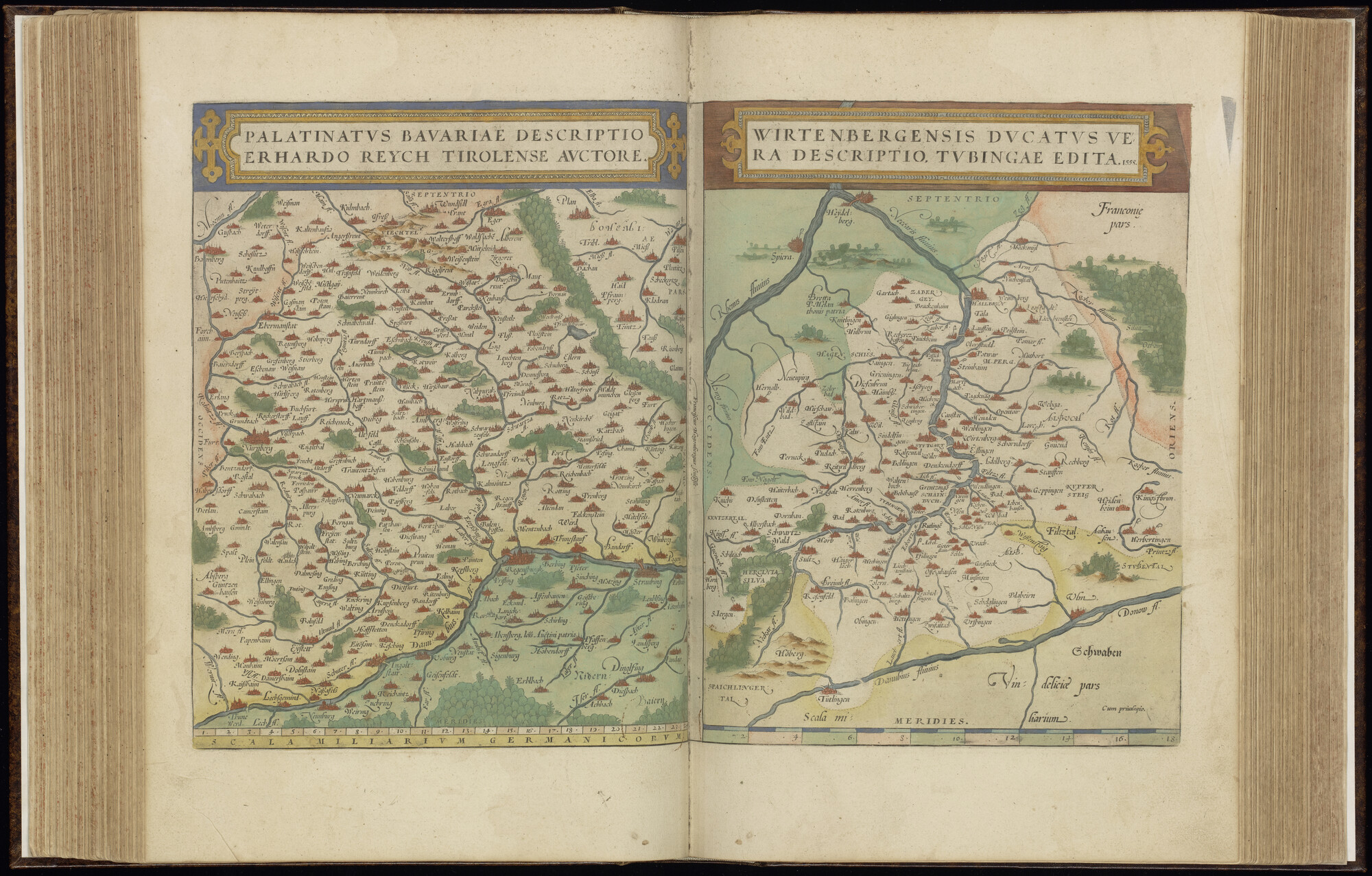 A.0145(042) [kaart 055]; Kaart van Zuidwest-Duitsland; kaart