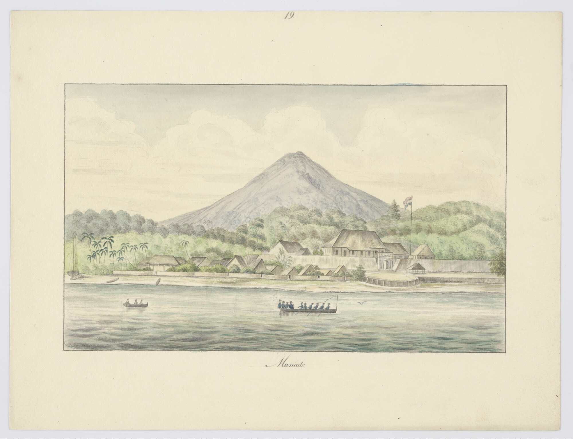 A.3540(02)19; Manado; tekening