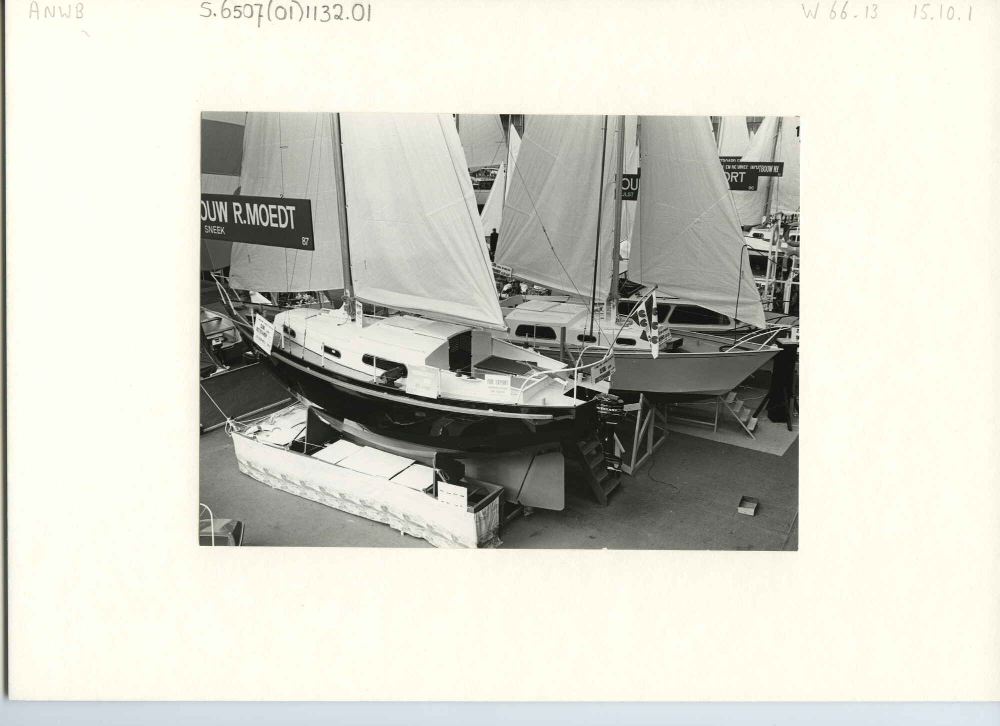 S.6507(01)1132.01; Foto van de HISWA 1971; foto