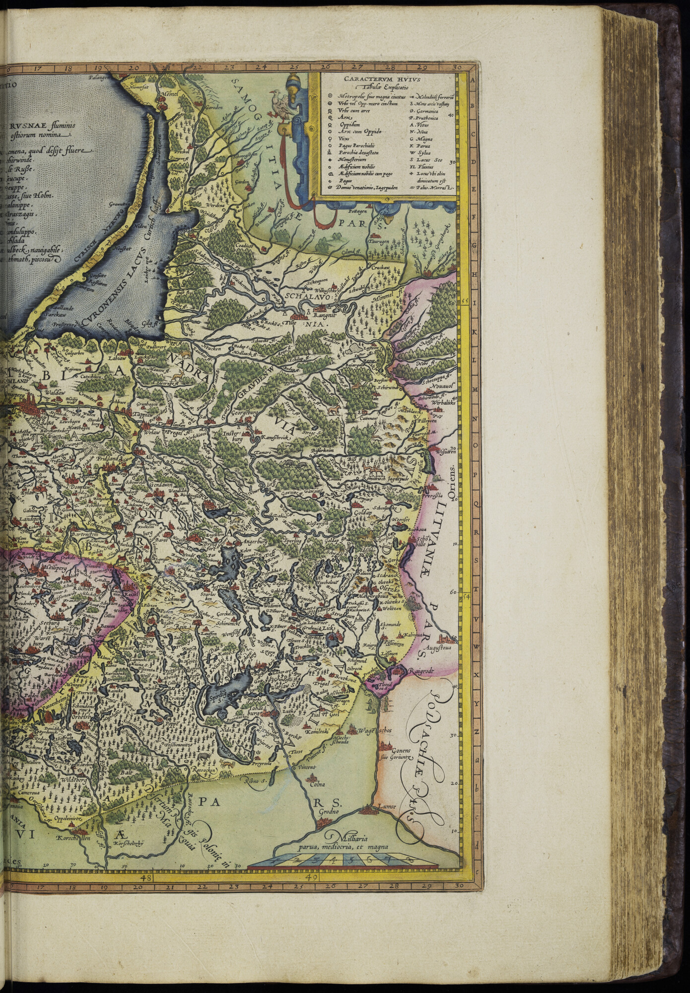 A.0145(232) [kaart 109]; Kaart van Noord-Polen, Rusland, West-Litouwen en West-Wit Rusland; kaart
