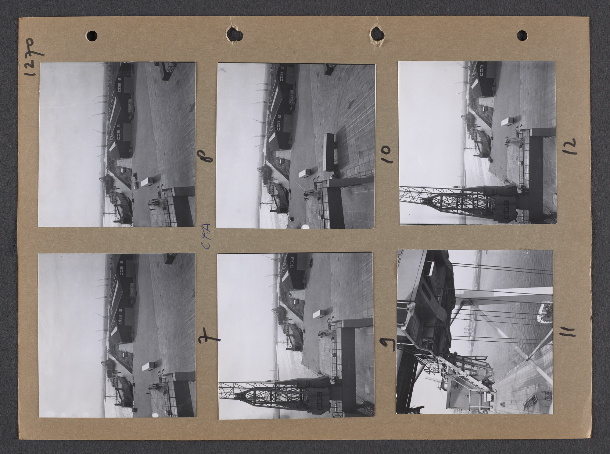 S.9102(32); Multomap met foto's door Ben Burgers, samengesteld door de Vereniging De Amsterdamsche Haven; foto