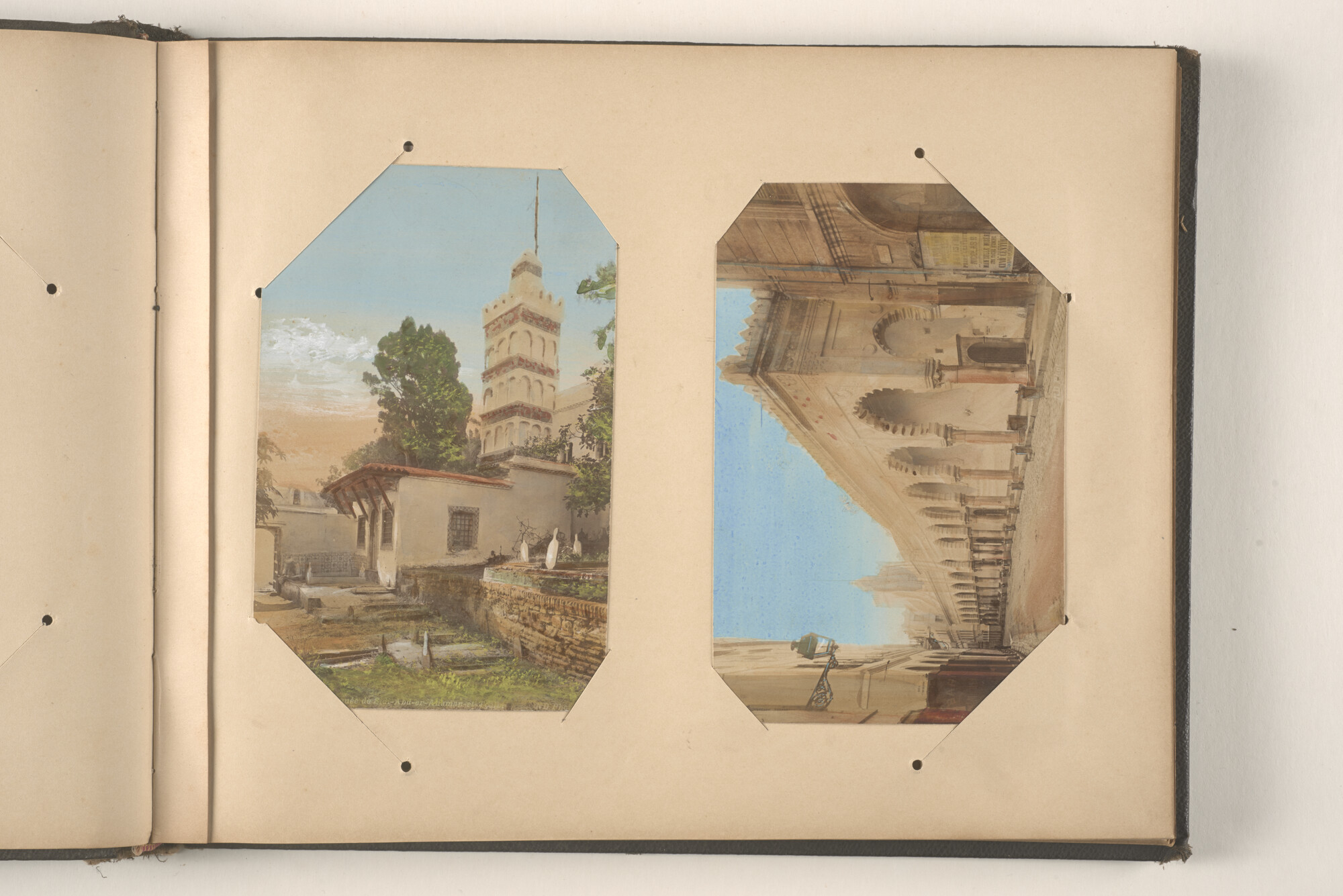 2015.0862; Fotoalbum met souvenirfoto’s verzameld tijdens de reizen van James Reginald Filz, 18 oktober 1901 t/m september 1904; fotoalbum