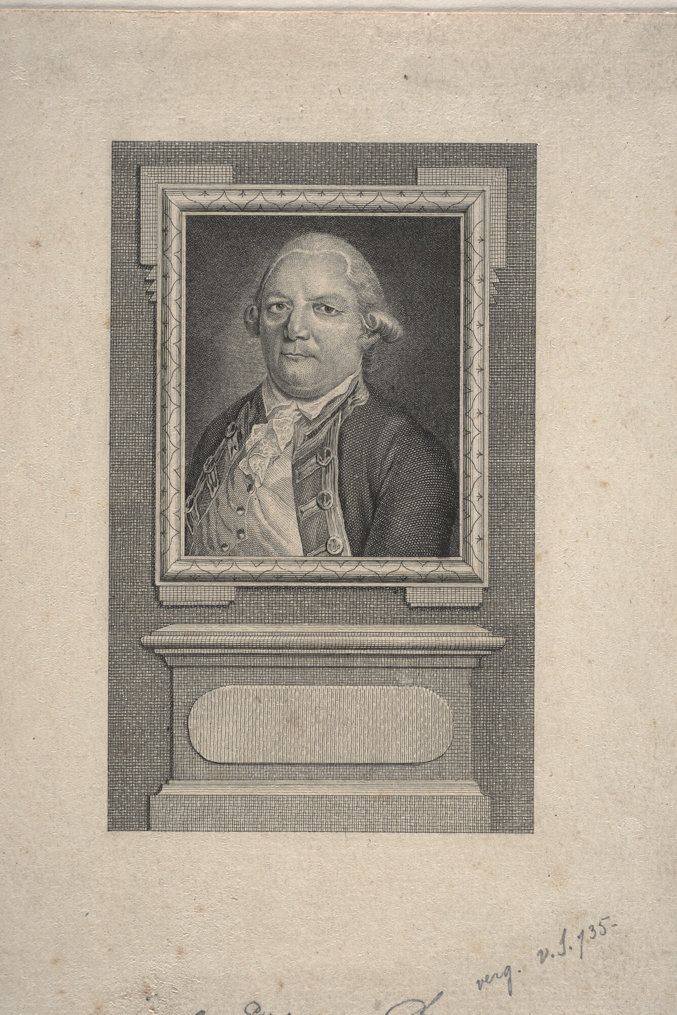 A.0145(179) [nr 0026]; Portret van Jacob Pieter van Braam; prent