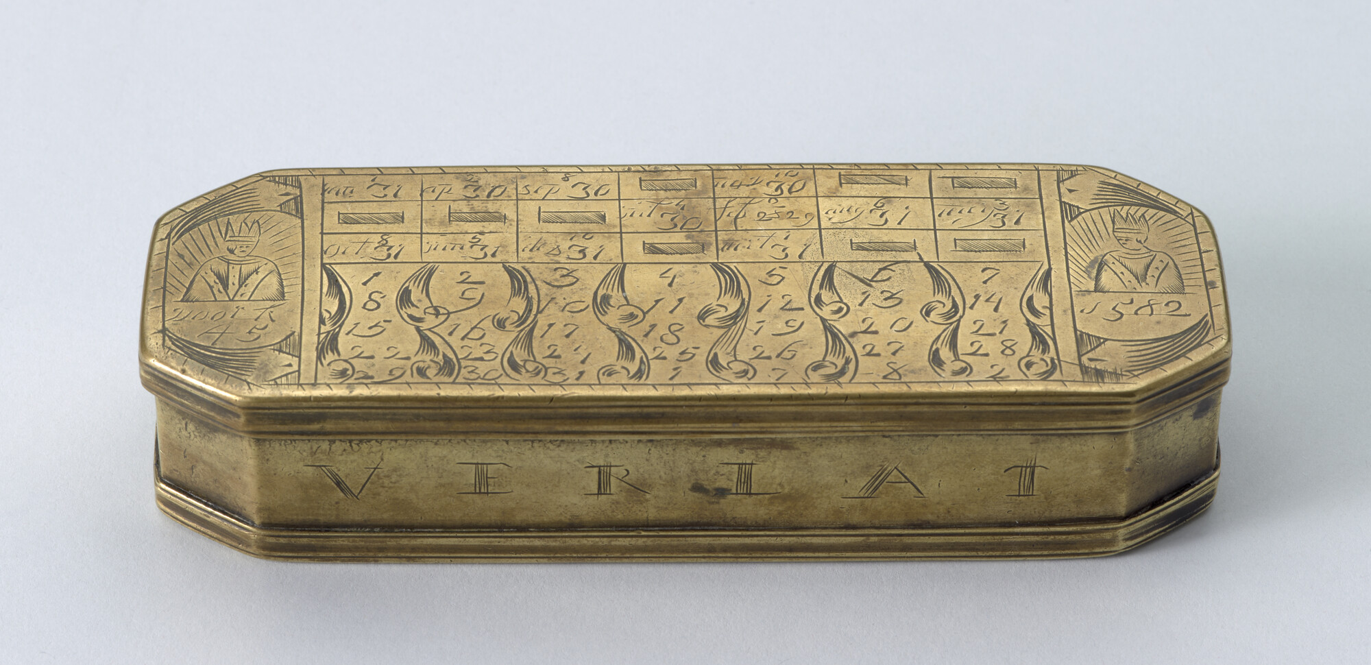 S.4793(023); Tabaksdoos van Pieter Holm, Amsterdam, 1782; tabaksdoos