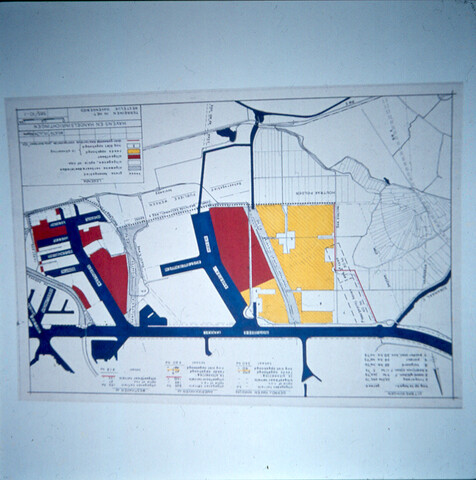 S.9100(5216); Dia uitbreiding plan Westelijk Havengebied; diapositief
