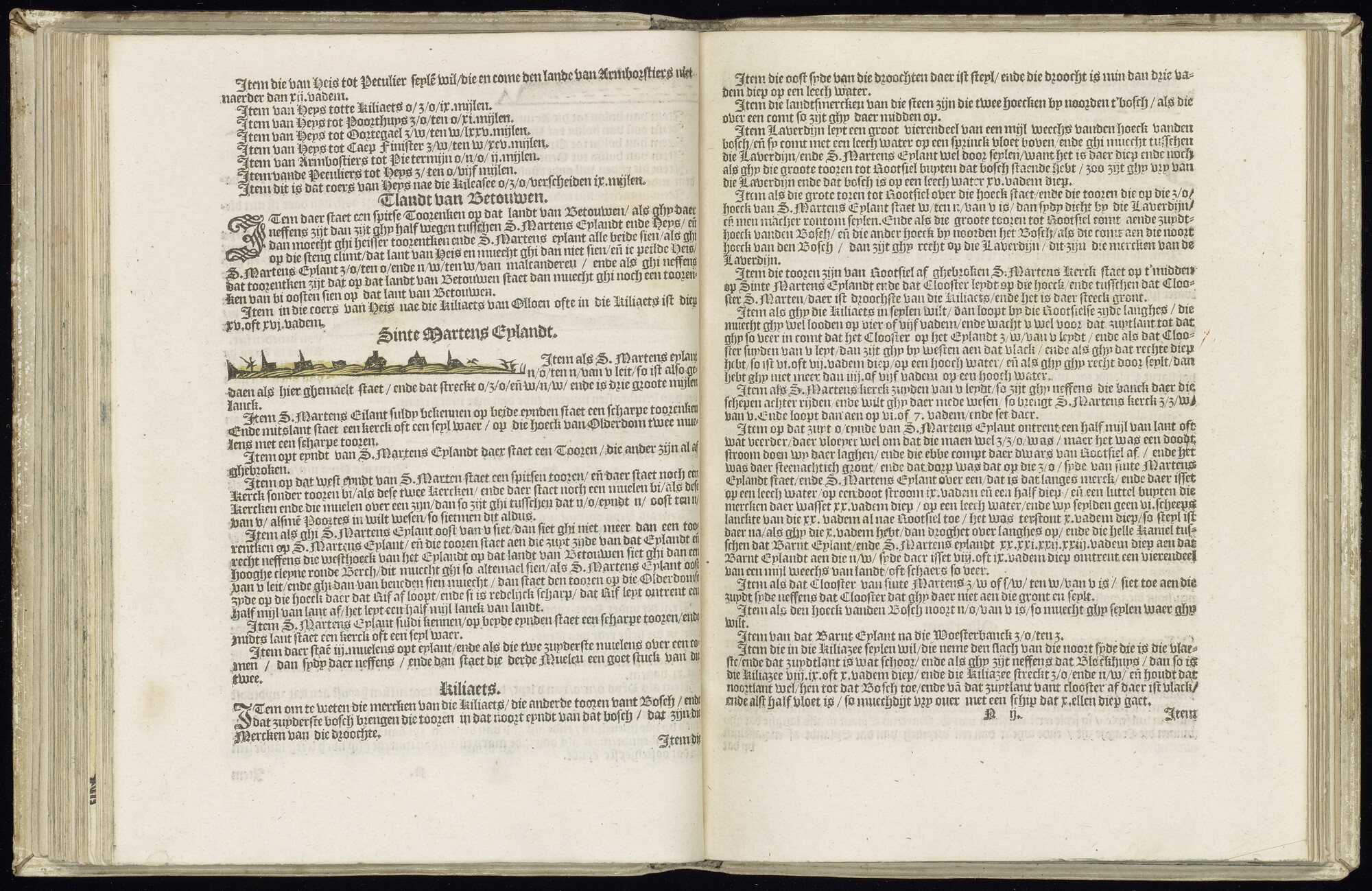 S.1227 [kaart 036]; Beschrijving en kustaanzicht van het eiland Île de Ré; kaart