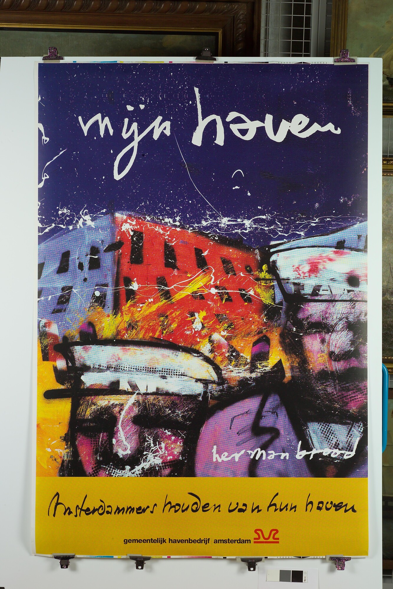 2002.0801; Mijn haven; affiche
