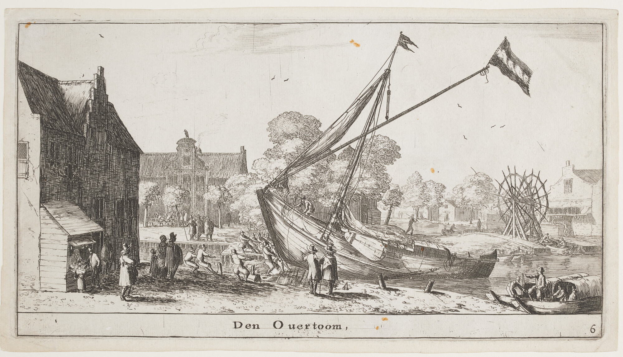 A.0149(0228); Prent van de Overtoom; prent